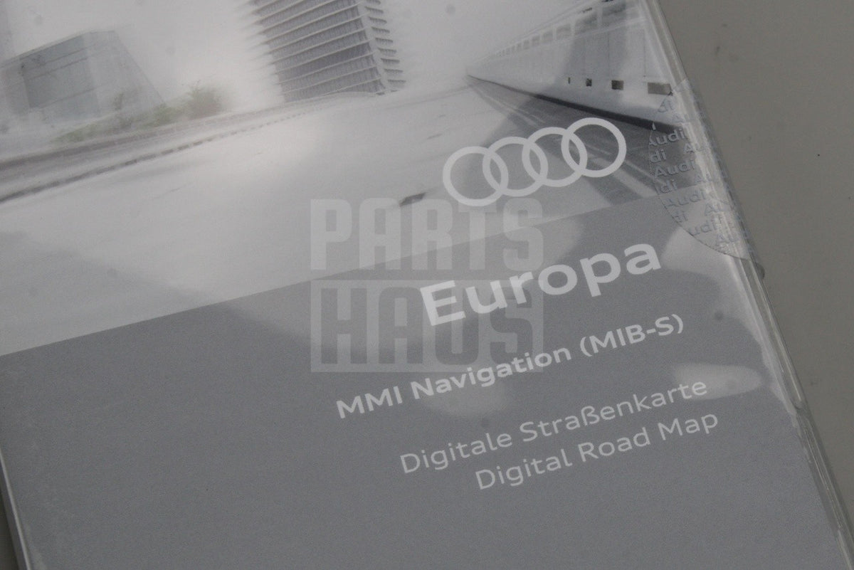 Audi A3 S3 RS3 8V 2013-2016 navigation activation document 8V0060866T