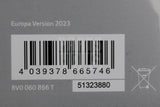 Audi A3 S3 RS3 8V 2013-2016 navigation activation document 8V0060866T