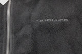 Audi Quattro Men's fleece jacket Black (XLarge) 3131700605