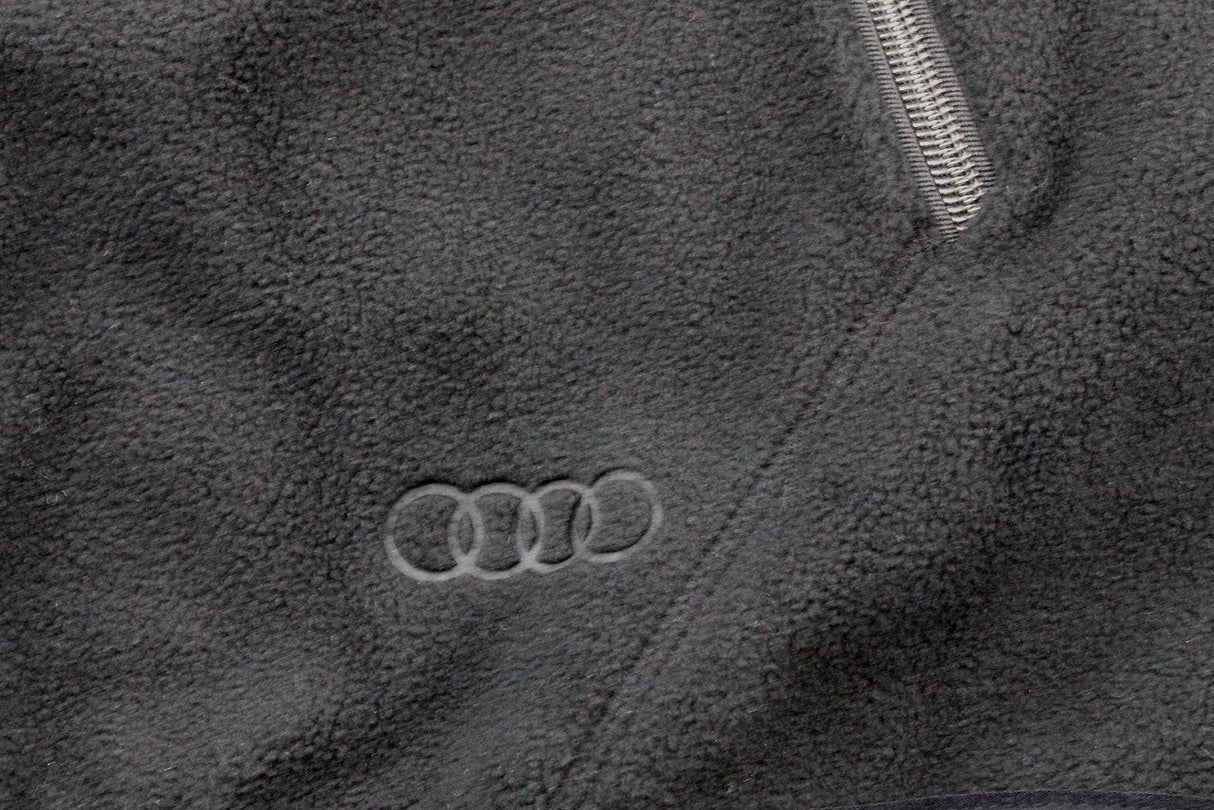 Audi Quattro Men's fleece jacket Black (XLarge) 3131700605