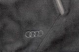 Audi Quattro Men's fleece jacket Black (XLarge) 3131700605