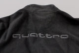 Audi Quattro Men's fleece jacket Black (Large) 3131700604