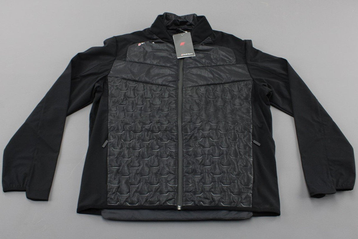 Audi Sport Men's Hybrid Jacket Ultrasonic Black (Large) 3131702204
