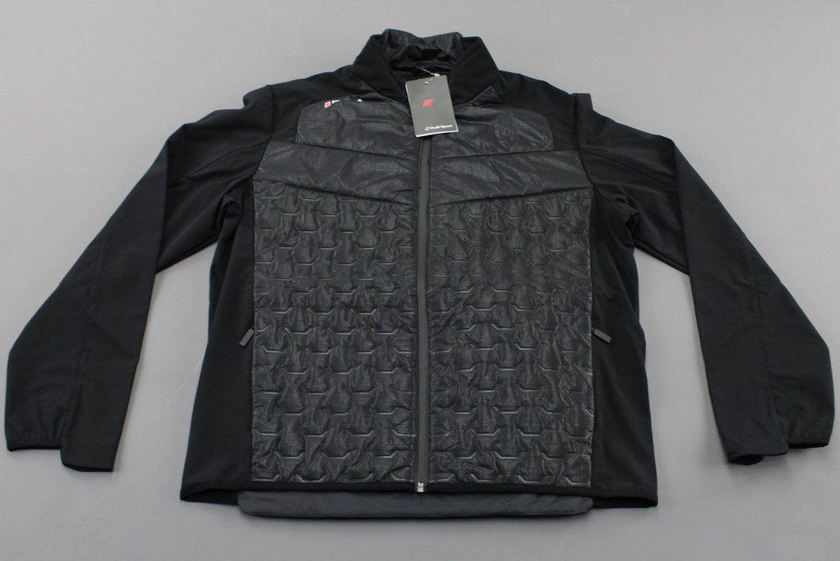 Audi Sport Men's Hybrid Jacket Ultrasonic Black (Large) 3131702204, view 1
