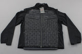 Audi Sport Men's Hybrid Jacket Ultrasonic Black (Large) 3131702204