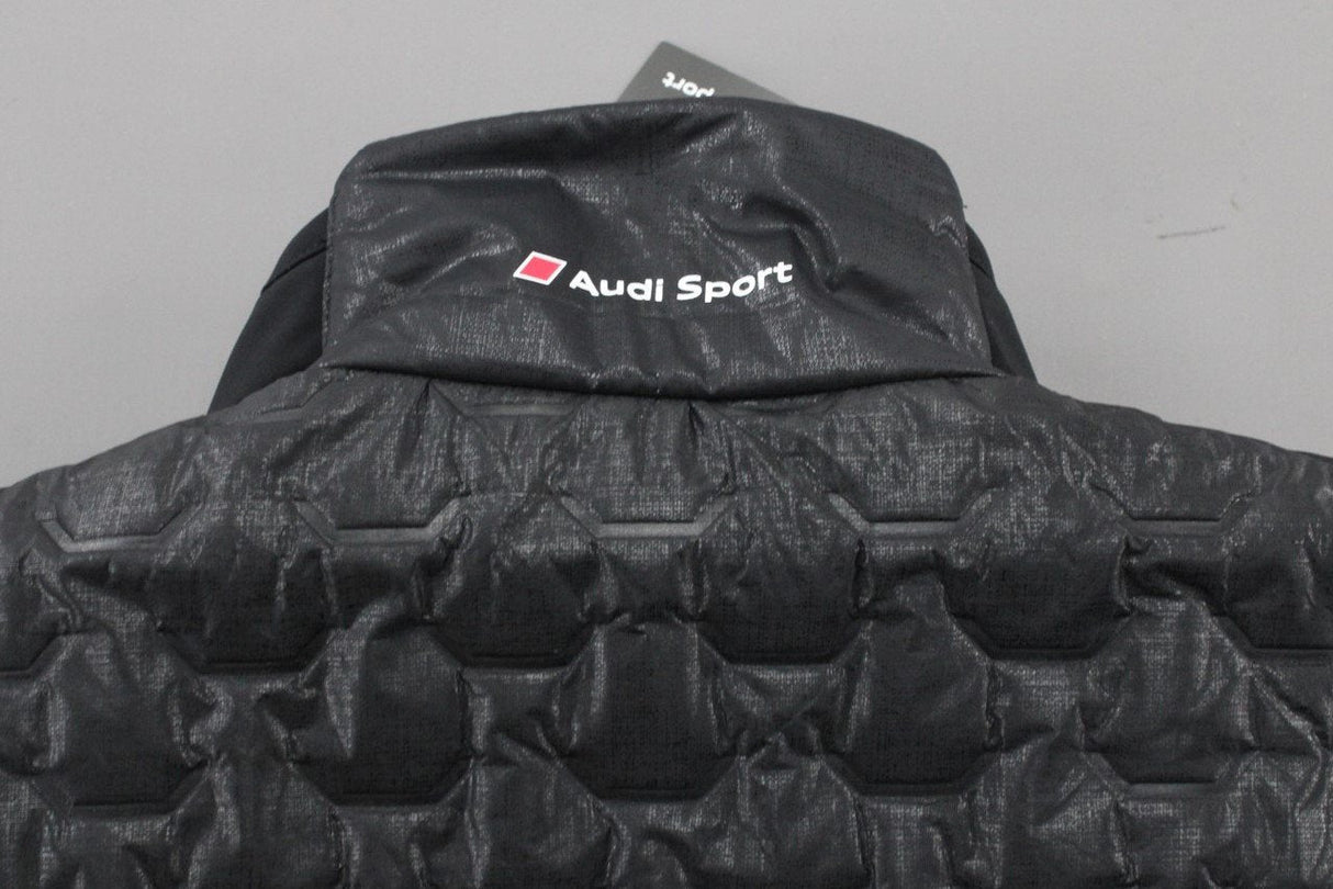 Audi Sport Men's Hybrid Jacket Ultrasonic Black (Large) 3131702204