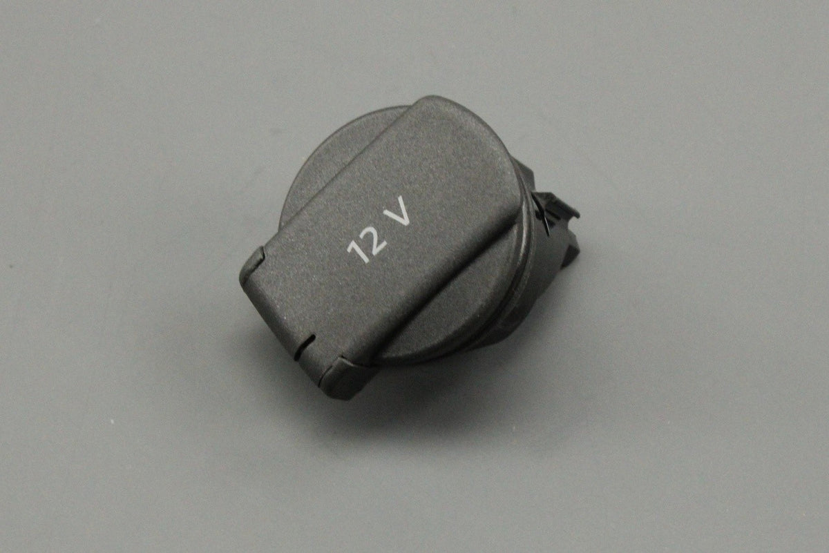 VW Skoda SEAT 12V cigarette lighter socket cover 1K0919341F 9B9, view 1