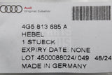 Audi A6 S6 Saloon 2011-18 swivel tow bar release lever (left) 4G5813685A