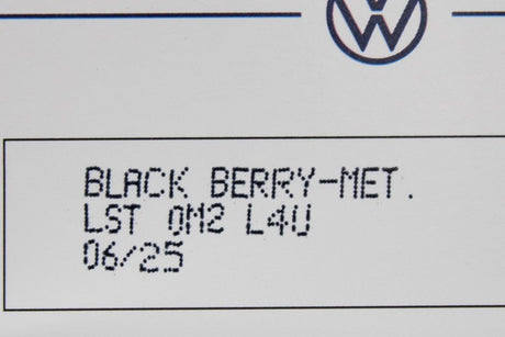 VW T6 Transporter Blackberry Metallic touch up paint (LL4U) LST0M2L4U