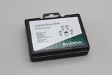 Skoda Fabia Octavia Kodiaq anti-theft locking wheel bolts kit 000071597C