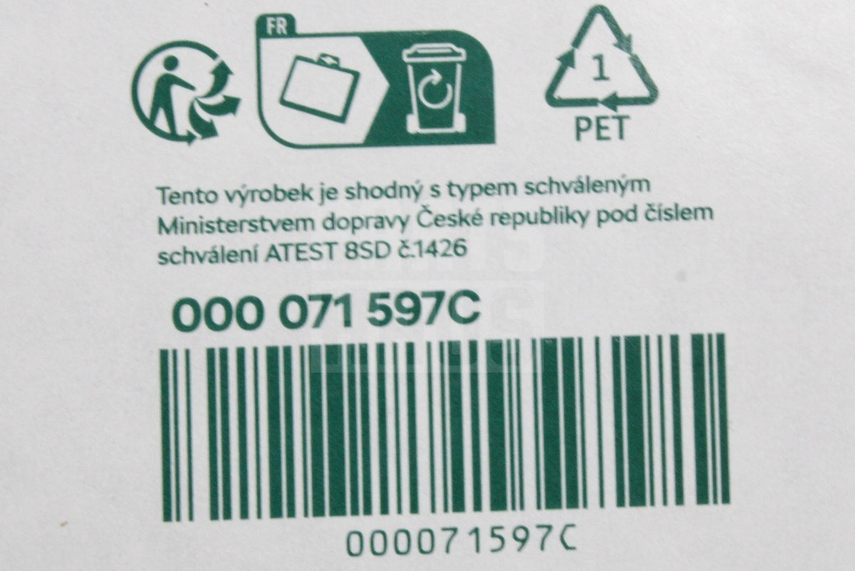 Skoda Fabia Octavia Kodiaq anti-theft locking wheel bolts kit 000071597C