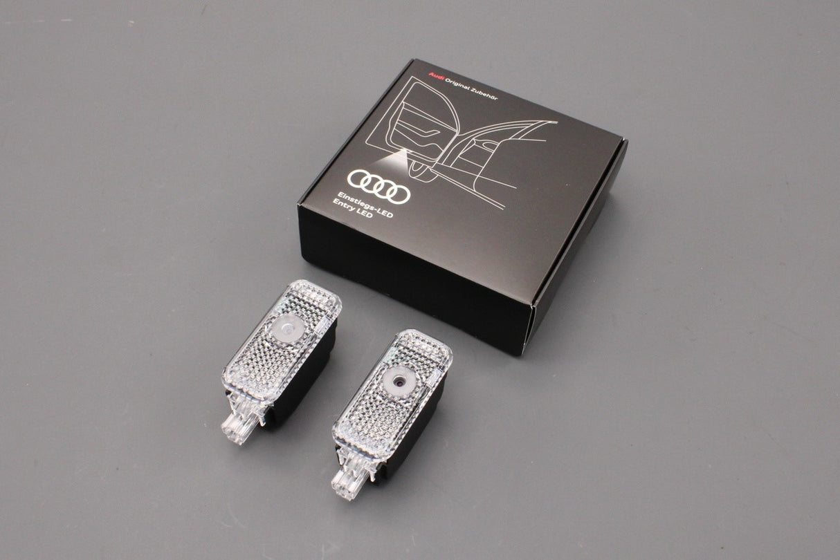 Audi "S-logo" accessory LED projector entry puddle lights 4G0052133J