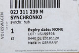 VW Audi Skoda SEAT gearbox synchro hub (1/2 gear) 02J311239M
