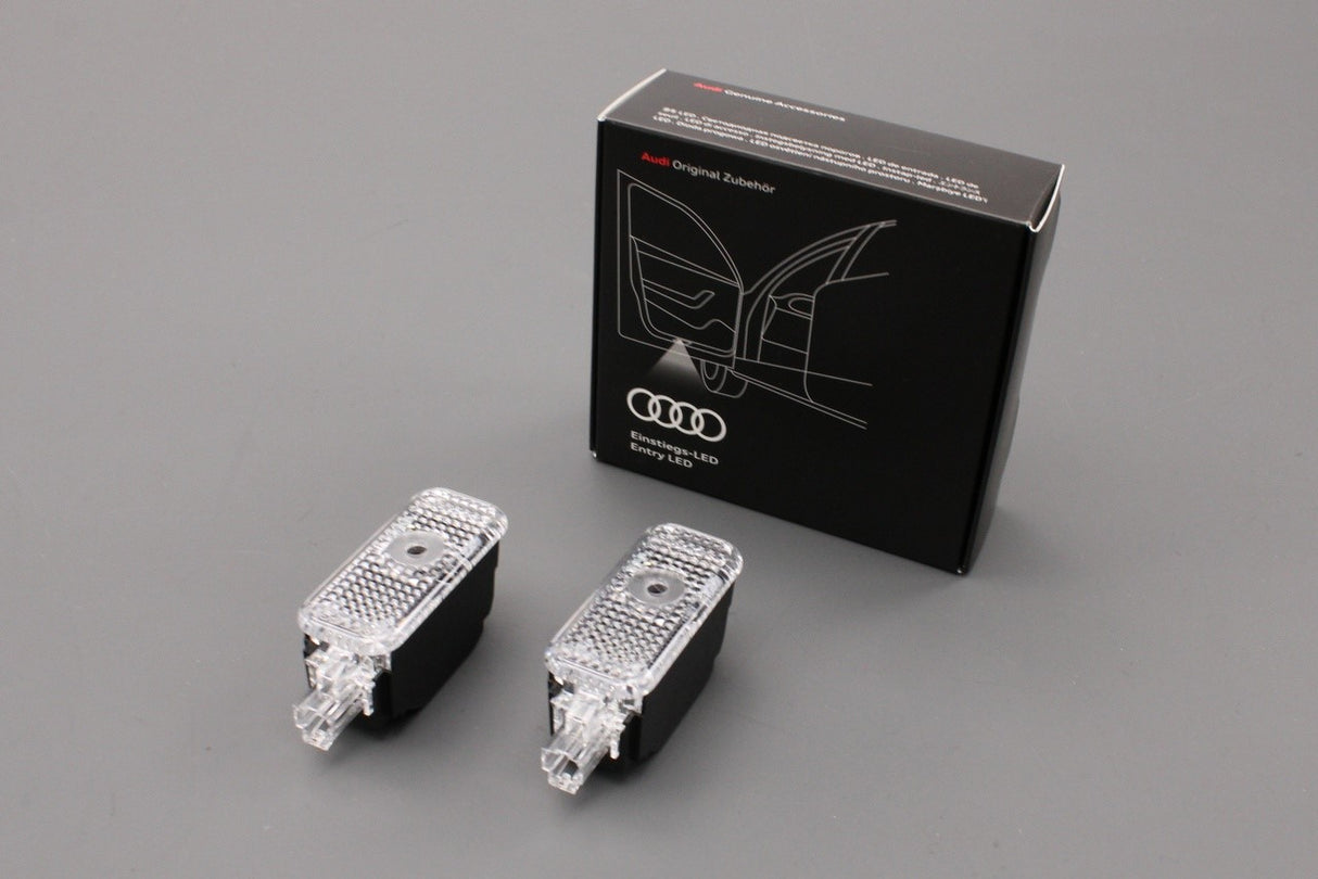 Audi "S-logo" accessory LED projector entry puddle lights 4G0052133J