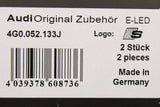 Audi "S-logo" accessory LED projector entry puddle lights 4G0052133J
