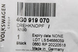 Audi A6 S6 RS7 C7 A7 S7 RS7 volume control adjustment knob 4G0919070