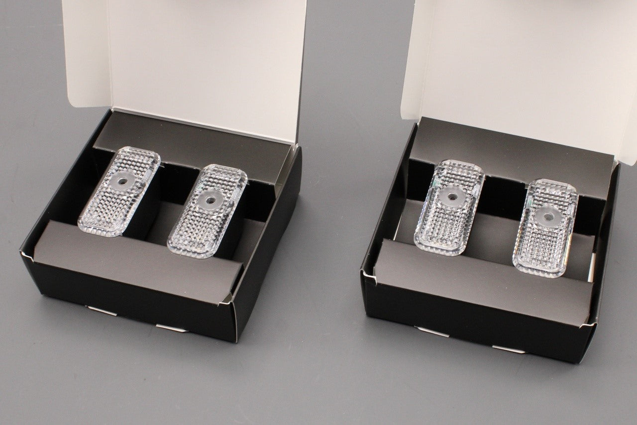 Audi S-logo LED projector entry puddle lights (x4 bundle
