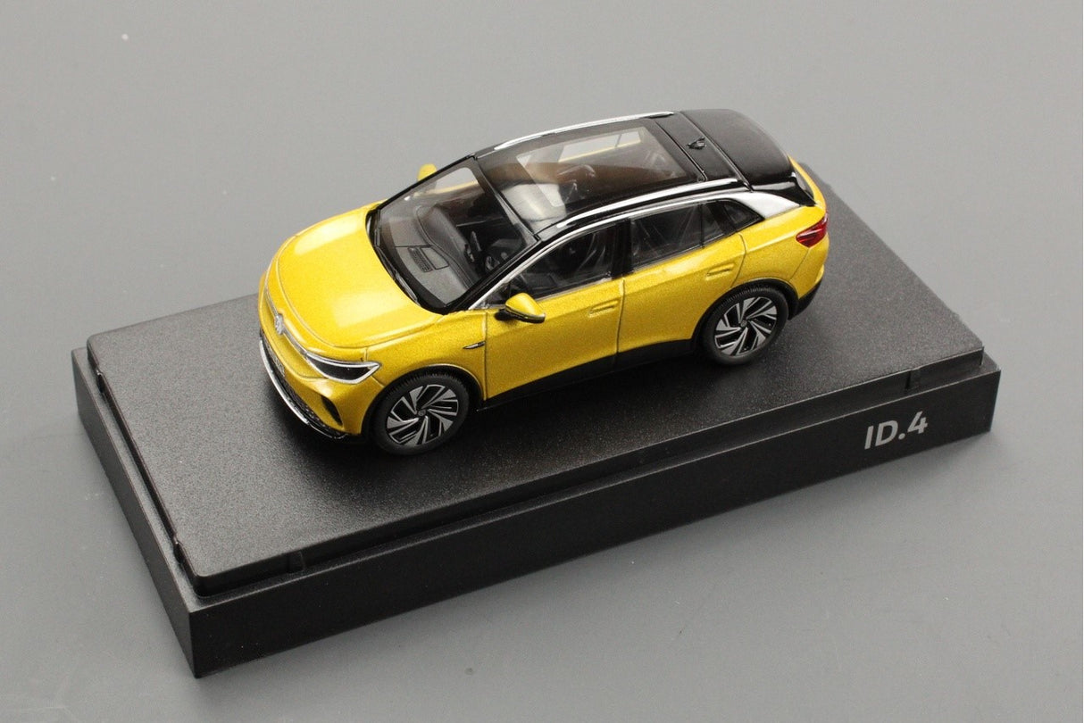 VW ID.4 model car honey yellow (1:43 scale) 11A099300 B1W