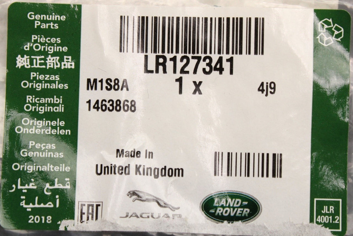 Land Rover Discovery Sport 2015-on RHD windscreen washer hose LR127341