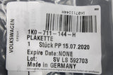 VW Golf MK6 Caddy Jetta gear knob insert badge 1K0711144H