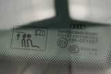 Audi A3 S3 RS3 2013-20 rear quarter window glass (right) 8V4845300A NVB
