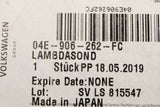 VW Golf MK7 MK7.5 Passat Audi A3 Skoda  lambda sensor (1.4) 04E906262FC