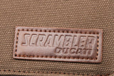 Ducati Scramber leather / canvas service wallet folder