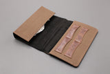 Ducati Scramber leather / canvas service wallet folder