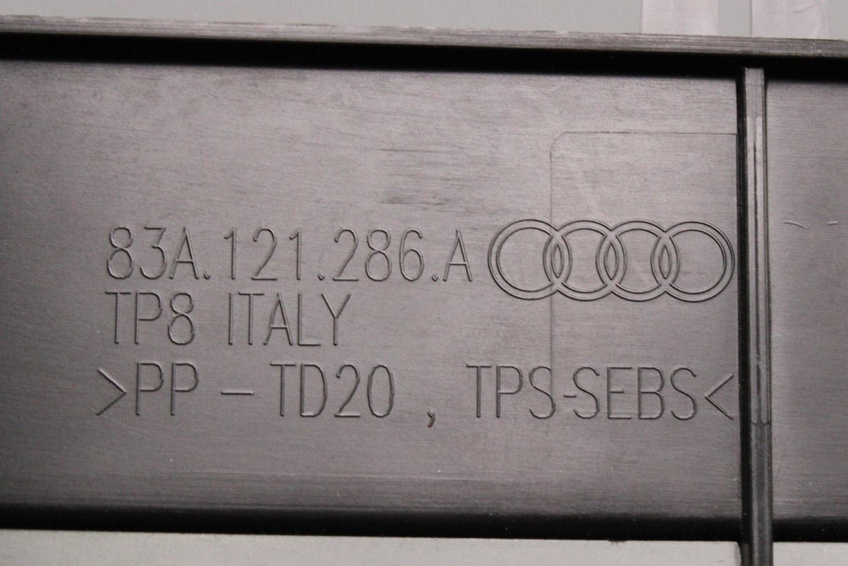 Audi Q3 Sportback 2019-on radiator fan air guide (lower) 83A121286A