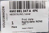 Audi Q7 2016-on seat rail end cover (front, left rail) 4M0881347A 4PK