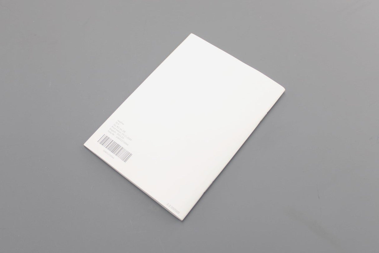 VW ID.3 readme user manual (edition 01.2021) 10A012720AA