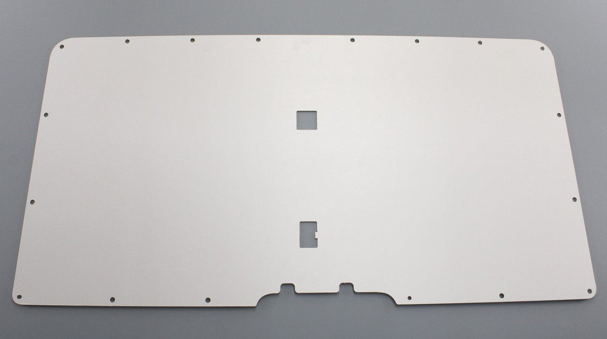 VW Transporter T6 tailgate boot lid trim panel board 7E0867605E TE9, view 1