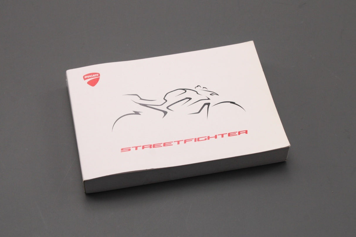 Ducati Streetfighter V4 S 2023 owners manual book 91376631EN