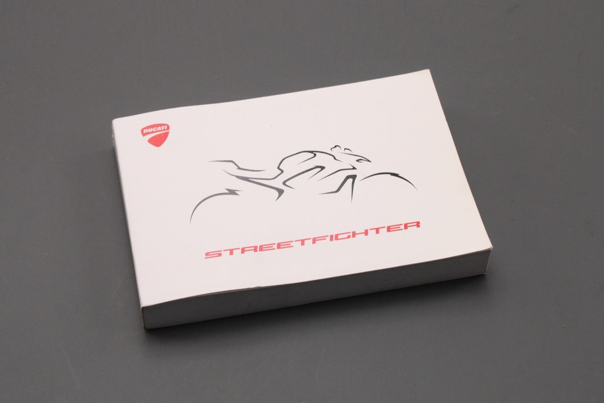 Ducati Streetfighter V4 S 2023 owners manual book 91376631EN, view 1