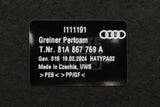 Audi Q2 2017-2026 luggage compartment parcel shelf cover 81A867769A 8JB