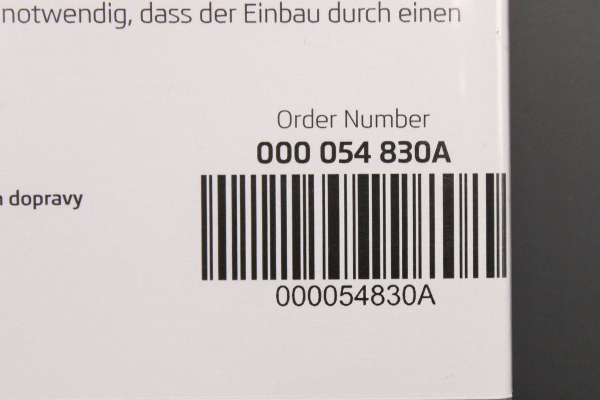 Skoda Smart Link + activation document 000054830A