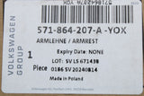 VW Tiguan Tayron 2024-on centre console armrest lid 571864207A YOX
