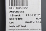 VW SEAT connection for USB and AUX-IN input port socket 5G0035222