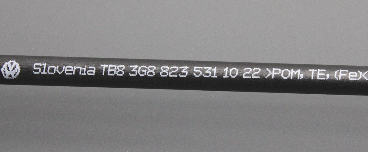 VW Arteon 2017-on bonnet lock release cable (front centre) 3G8823531