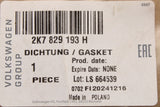 VW Caddy 2021-on tailgate boot lid seal 2K7829193H