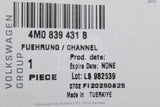 Audi Q7 2016-on rear door window guide channel (left) 4M0839431B
