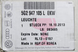 VW Golf MK7 13-17 Skoda interior reading light (front) 5G2947105L EKW