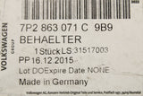 VW Touareg 2011-2018 dashboard stowage compartment (RHD) 7P2863071C 9B9