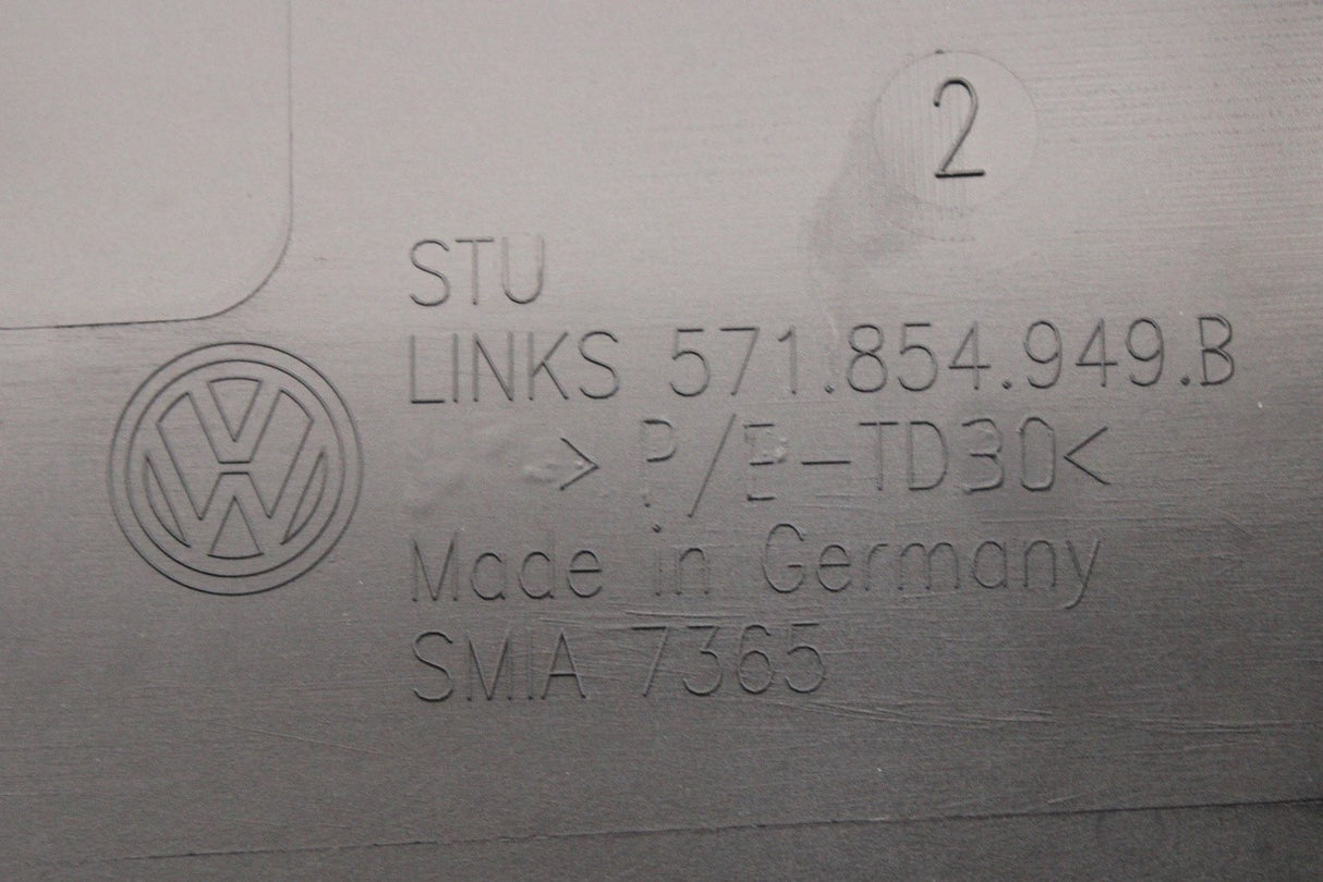 VW Tiguan 2024-on door trim cover (rear left) 571854949B GRU
