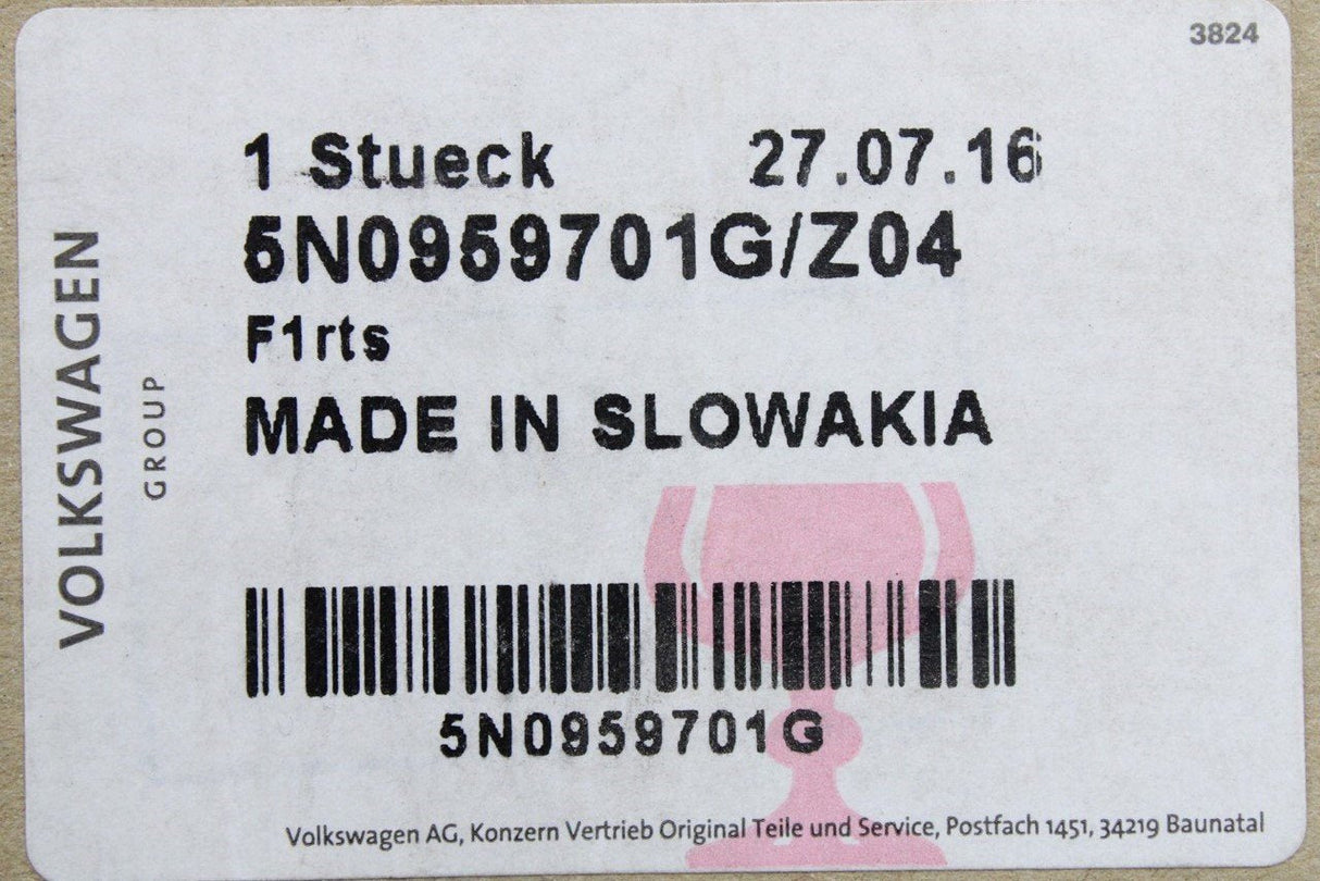 VW Tiguan 2012-16 window regulator motor (front right) 5N0959701G Z04