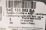 Skoda Fabia 2015-2023 vacuum pipe with AKF valve 04C133352BA