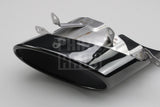 Audi RSQ8 2020-on 4.0 V8 exhaust tail pipe tips (left & right) 4M8253825/826D