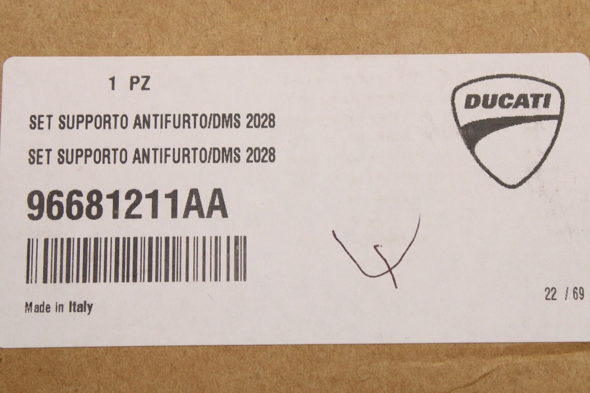 Ducati Streetfighter V2 2022 anti-theft system & DMS bracket 96681211AA