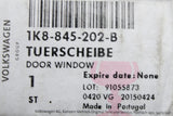 VW Scirocco 2009-2018 door window drop glass (front right) 1K8845202B
