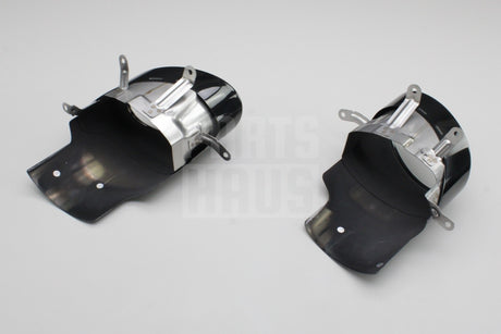 Audi RSQ8 2020-on 4.0 V8 exhaust tail pipe tips (left & right) 4M8253825/826D